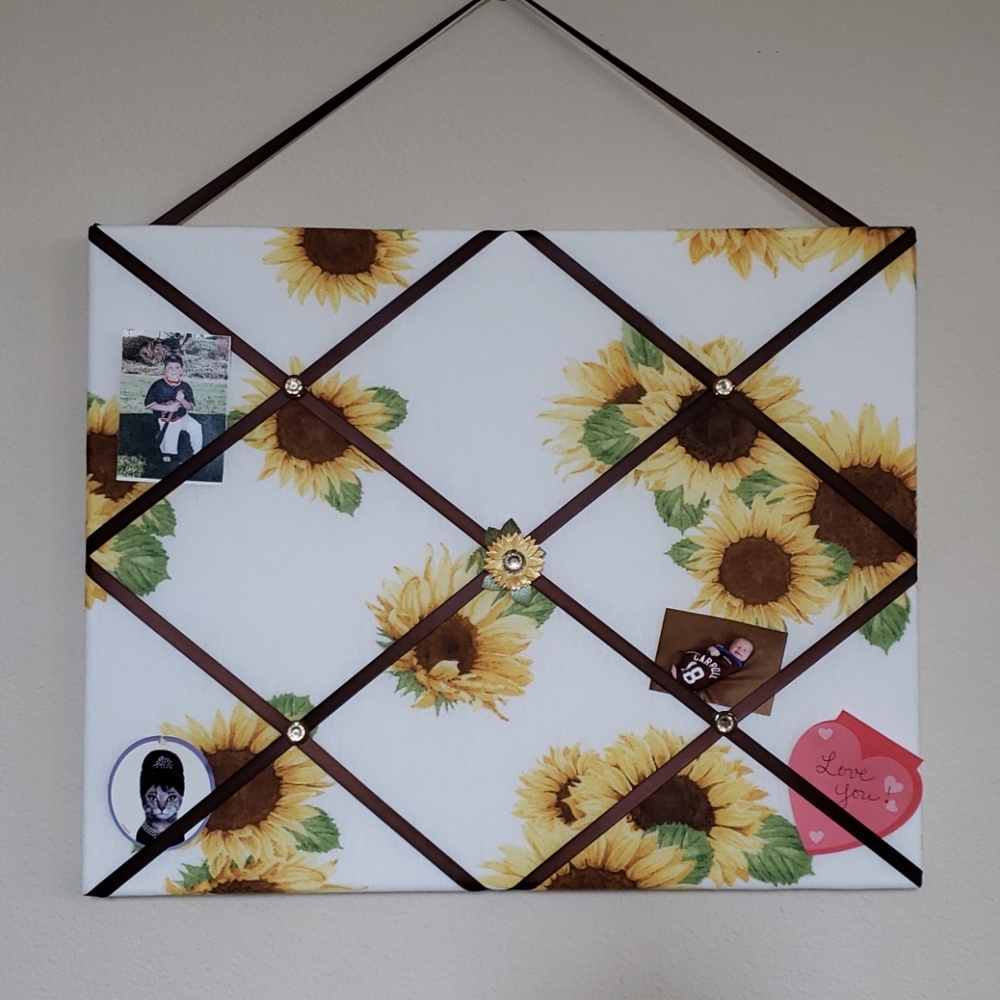 Memo board, Sunflower theme - Picture 5 of 5